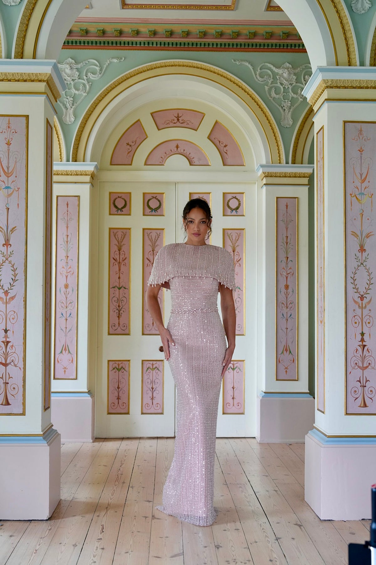 Erin Embellished Couture Evening Gown