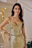 Leonora – Golden Sequin Couture Gown