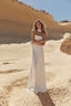 Etude Minimal Strap Wedding Dress with Choker Detail