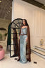Acacia Sequin Cape Couture Gown
