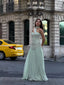Amy Embellished Satin Couture Gown in Ivory