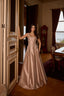 Juliette – Floral Embellished Satin Ball Gown