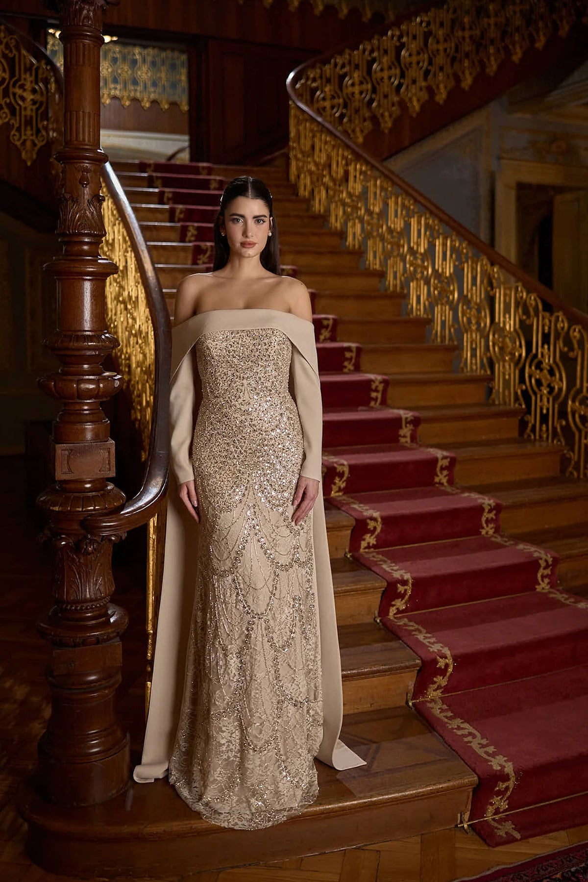 Marcella – Royal Embellished Couture Gown